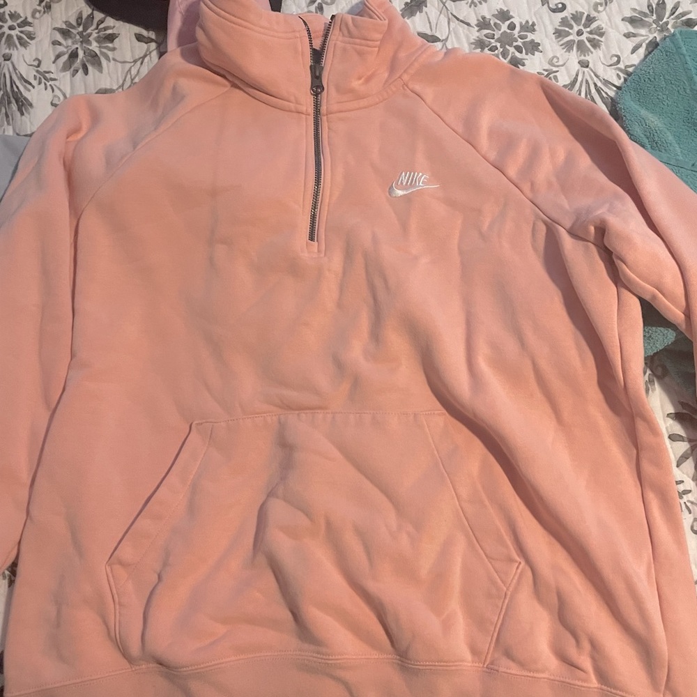 Light Pink Nike turtle neck sweater
